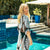 Sunflower Crochet Bikini Cover Up