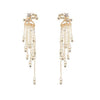 Boho Long Fringed Stars Earrings