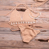Bikini Set Woman Crochet Shell Tassel Bikini