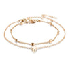 Bohemia Round Pendant Tassel Anklets