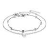 Bohemia Round Pendant Tassel Anklets