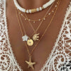 Necklace for Women Antique Round Soft Pottery