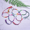Weave Handmade Macrame Anklets - 10 PIECES SET