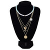 Retro Soft Clay Flower Necklace