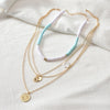 Retro Soft Clay Flower Necklace