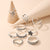 Bohemian Snake Ring - 9 PIENCE SET