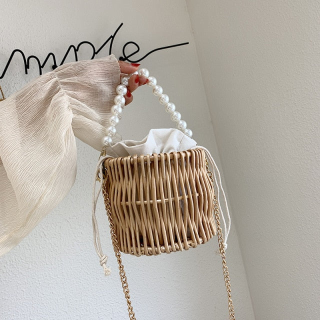Straw Shoulder Bags
