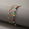 Bohemian Colorful Beaded Anklets