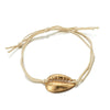 Bohemia Shell Pearl Anklets - 3 PIECES SET