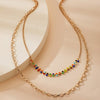 Colorful Seed Beaded Necklace